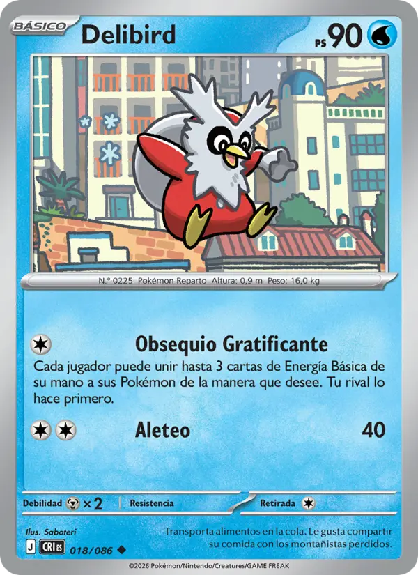 Delibird, Caos Creciente 018