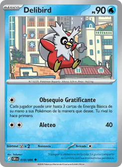 Delibird, Caos Creciente 018