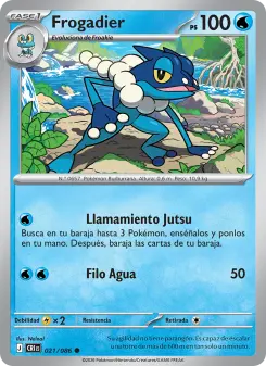 Frogadier, Caos Creciente 021
