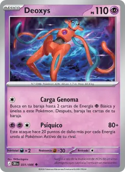 Deoxys, Caos Creciente 031