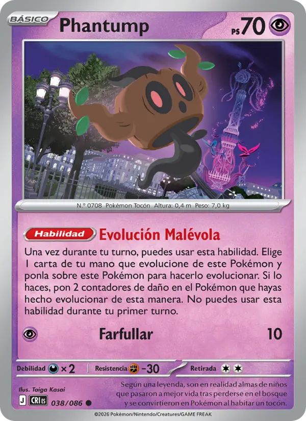Phantump, Caos Creciente 038