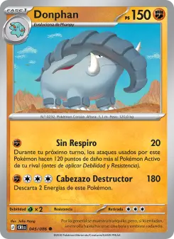 Donphan, Caos Creciente 045