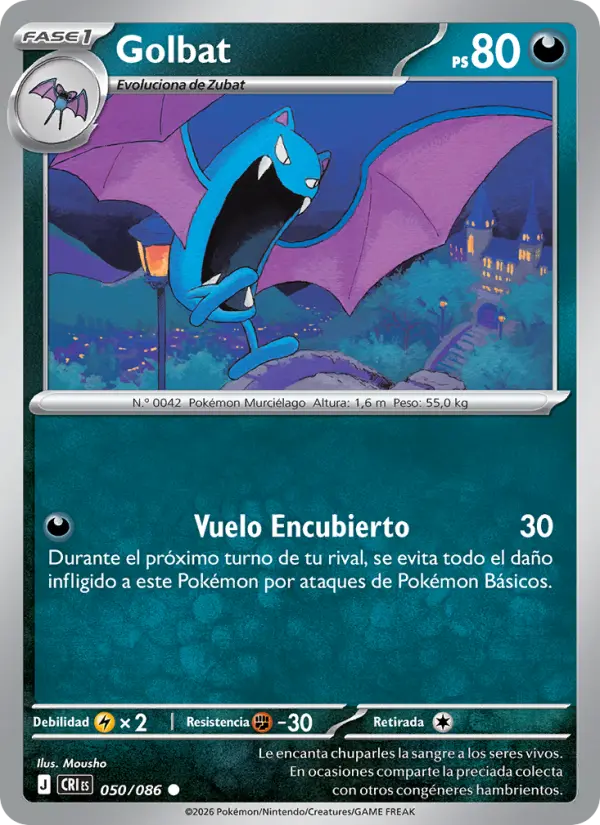 Golbat, Caos Creciente 050
