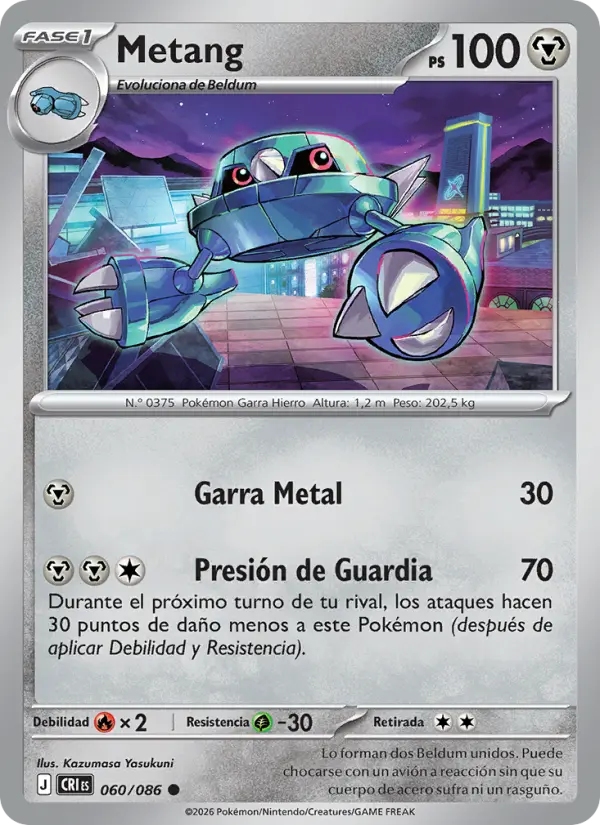 Metang, Caos Creciente 060