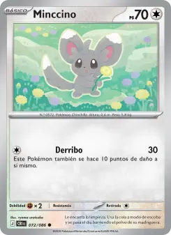Minccino, Caos Creciente 072