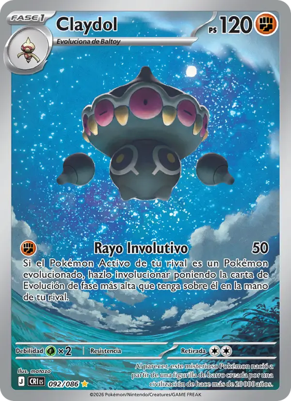Claydol, Caos Creciente 092