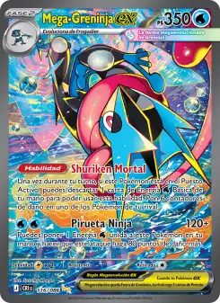 Mega-Greninja ex, Caos Creciente 116