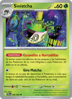 Sinistcha, Oscuridad Absoluta 006