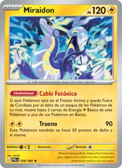 Miraidon, Oscuridad Absoluta 028