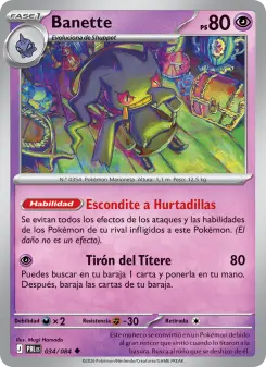 Banette, Oscuridad Absoluta 034