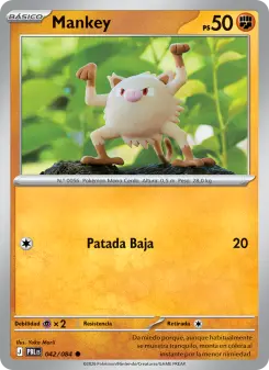 Mankey, Oscuridad Absoluta 042