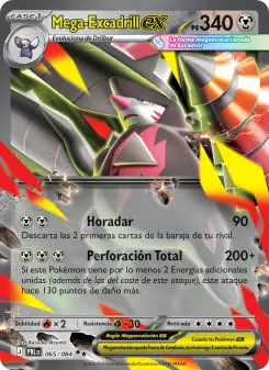 Mega-Excadrill ex, Oscuridad Absoluta 065