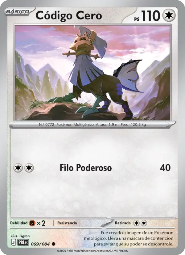 Código Cero, Oscuridad Absoluta 069