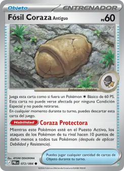 Fósil Coraza Antiguo, Oscuridad Absoluta 072