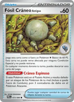 Fósil Cráneo Antiguo, Oscuridad Absoluta 073