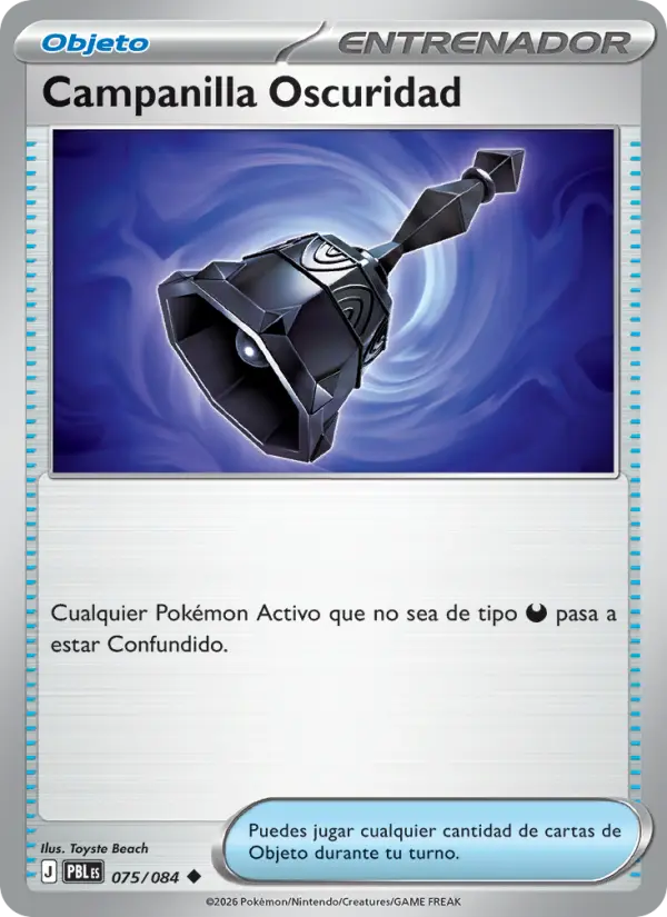Campanilla Oscuridad, Oscuridad Absoluta 075