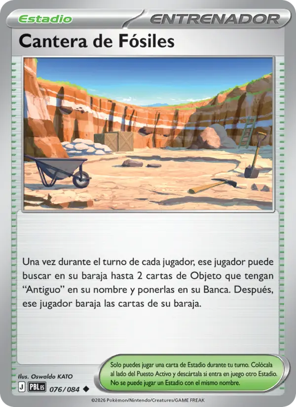 Cantera de Fósiles, Oscuridad Absoluta 076