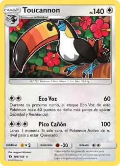 Toucannon, Sol y Luna 108