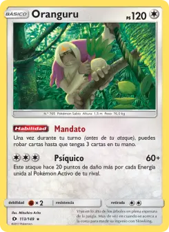 Oranguru, Sol y Luna 113