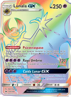 Lunala GX, Sol y Luna 153