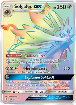 Solgaleo GX, Sol y Luna 155