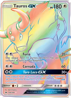 Tauros GX, Sol y Luna 156