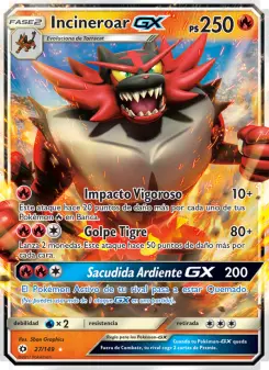Incineroar GX, Sol y Luna 27