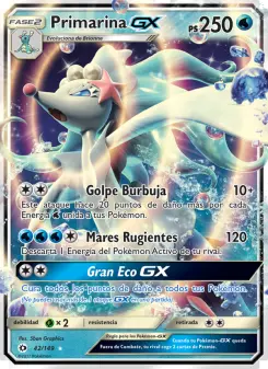 Primarina GX, Sol y Luna 42