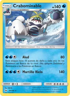 Crabominable, Sol y Luna 43
