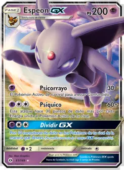 Espeon GX, Sol y Luna 61