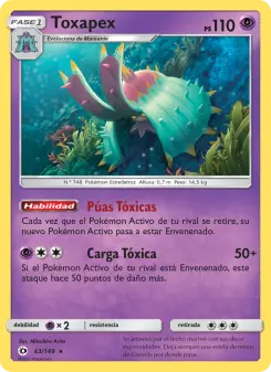 Toxapex, Sol y Luna 63