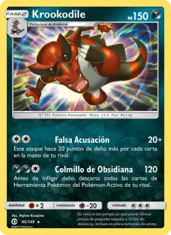 Krookodile, Sol y Luna 85