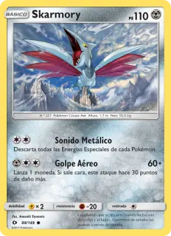 Skarmory, Sol y Luna 88
