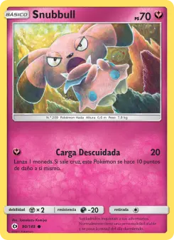 Snubbull, Sol y Luna 90