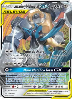 Lucario y Melmetal GX, Vínculos Indestructibles 120