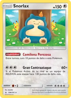 Snorlax, Vínculos Indestructibles 158