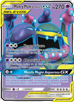 Muk y Muk de Alola GX, Vínculos Indestructibles 196