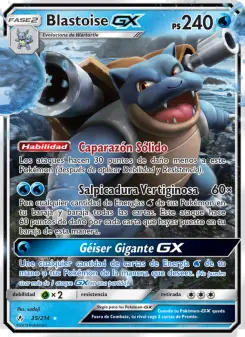 Blastoise GX, Vínculos Indestructibles 35