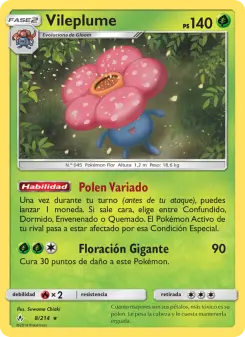 Vileplume, Vínculos Indestructibles 8