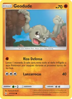 Geodude, Vínculos Indestructibles 87
