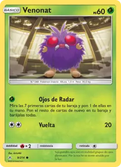 Venonat, Vínculos Indestructibles 9