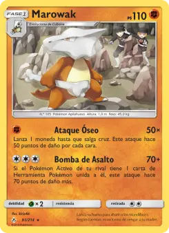 Marowak, Vínculos Indestructibles 91