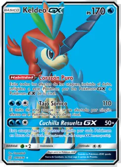 Keldeo GX, Mentes Unidas 219