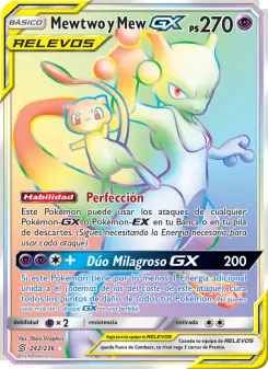 Mewtwo y Mew GX, Mentes Unidas 242