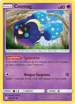 Cosmog, Eclipse Cósmico 100