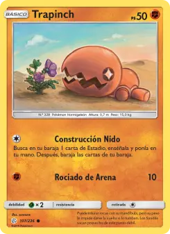 Trapinch, Eclipse Cósmico 107