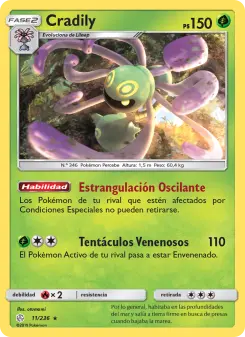 Cradily, Eclipse Cósmico 11
