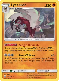 Lycanroc, Eclipse Cósmico 124
