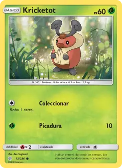 Kricketot, Eclipse Cósmico 13
