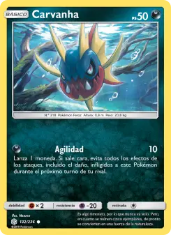 Carvanha, Eclipse Cósmico 132